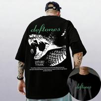 Deftones Band Vintage Tshirt Rock Concert Merch Vintage Graphic Tee Alternative Metal Music Apparel Unisex Deftones Fan Gift M black