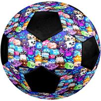 Blox Fruits tematikos 5 dydžio futbolo kamuolys, tinkamas tiek vidaus, tiek lauko rungtynėms, dovana tinkama visiems. Size 5 blue