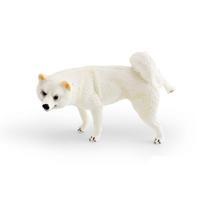 Mopsas Šiba Inu Figūrėlė Realistiškas Japonijos Šiba Inu Figūrėlė Šuo Gyvūno Modelis Pasakų Sodo Dekoracija style 2