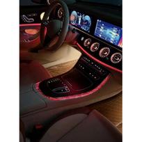 Car Center Console Crystal Ambient Light Frame For Mercedes E Class W213 2016- CLS W257 C257 Interior Decoration Accessory For CLS W257 C257 brown