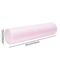 Foam Roller Equipment Yoga Column for Waist Physical Activities Bodybuilding Pink white