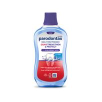 Parodontax Gum Strengthen and Protect mouthwash Icy Mint, 500 ml