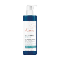 EAU THERMALE AVÈNE Cleanance Comedomed šveičiamasis prausiamasis gelis riebiai, į aknę linkusiai odai, 400 ml