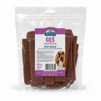 PETITTO Soft goose meat slices - dog treat - 500g