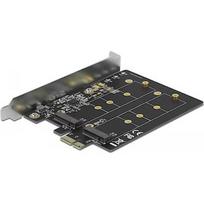 Delock PCI Express x1 card to 2 x internal M.2 Key B, adapter 90432
