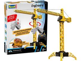 Revell advento kalendorius Engineers „Ultra Crane“ – surenkamas kranas 01065
