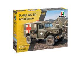 Surenkamas Italeri Dodge WC-54 sanitarinio automobilio modelis 1/35 90226