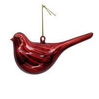 Kalėdų eglutės žaisliukas, raudonas, 15 cm