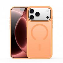 DUX DUCIS YIND dėklas, skirtas iPhone 18 Pro / 17 Pro, suderinamas su MagSafe, atviro žiedo versija, spalva – oranžinė