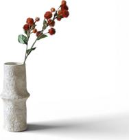 Botane Dirbtinė gėlė Botane bandrenis 51 cm, tamsiai oranžinė