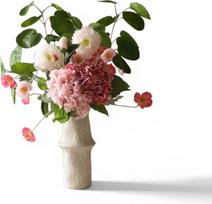 Botane Dirbtinių gėlių puokštė Blush
