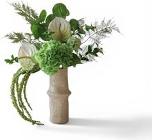 Botane Dirbtinių gėlių puokštė Grassy Green