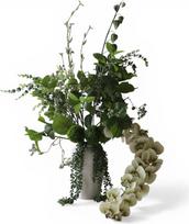 Botane Dirbtinių gėlių puokštė Jungle Camouflage
