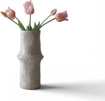 Botane Dirbtinė gėlė Botane tulpės 47 cm, šviesiai rožinės, Triumph veislė