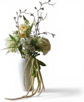 Botane Dirbtinių gėlių puokštė Ivory Cascade