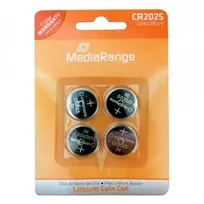 BATERIJA LITIUM CR2025 3V/4VNT MRBAT131 MEDIARANGE