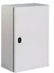 SCHNEIDER ELECTRIC Sieninė spinta metalinė S3D, 800 x 600 x 300 mm A x P x G RAL7035 su montavimo plokšte, IP66, 1 durelės
