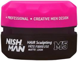 NISHMAN Fibre Hair Sculpting Paste Matte Look plaukų modeliavimo pasta, 132 g