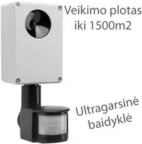 Profesionali Ultragarsinė Baidyklė 1500m2
