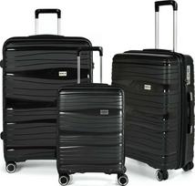 Kelioninis RW Travel Alfrida Collection 3 lagaminų komplektas, juodos spalvos