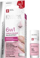 Eveline Cosmetics Nail Therapy Professional 6w1 Care & Colour, 5 ml