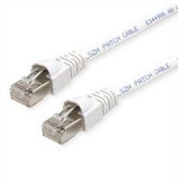 Telegärtner TELEGÄRTNER RJ45 tinklo kabelis S/FTP, Cat.6A, LSZH, balta, 20 m