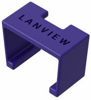 Organizatorius Lanview Lanview LVT-SC-P kabelių aksesuaras spalvų kodavimo spaustukai