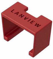 Organizer Lanview Lanview LVT-SC-R kabelių aksesuaras spalvų kodavimo spaustukai
