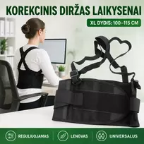 Korekcinis diržas nugaros laikysenai