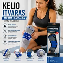 Kelio įtvaras (sutvirtintas)