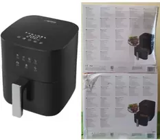 Gruzdintuvė beztłuszczowa Esperanza Esperanza EKA002 Karsta gaisa cepsanas ierice 3.5L 1350W (Bojats iepakojums) (Pažeista pakuotė)