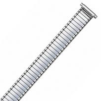 Metalinė tampoma laikrodžio apyrankė M-SILVER-106-MEN