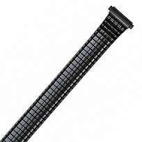 Metalinė tampoma laikrodžio apyrankė M-BLACK-146-LADY
