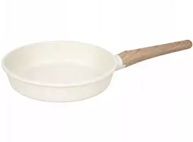 Keptuvė Brunbeste Granitinė marmurinė Neprilimpančio paviršiaus indukcinė dujinė 26cm smėlio spalvos BRUNBESTE BB-5537