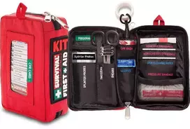 Care Plus Vaistinėlė SURVIVAL Compact pirmosios pagalbos rinkinys
