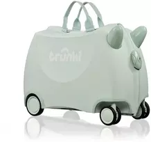 Kelioninis JetWorld Kelioninė lagaminė TRUNKI GLIDE 360 SOLID Žalia-vaikiška (TRU0137)