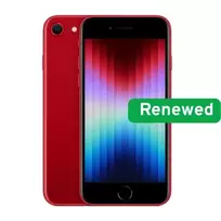 Apple Renew Grade B iPhone SE (3rd Gen 2022) Raudona 4.7 " Retina HD A15 Bionic 4GB 64GB iOS