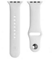 Evelatus Apple Watch 42/44/45 mm silikoninės „Loop“ laikrodžio apyrankės (140 mm M/L) Baltas
