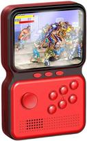 Plaion GameBox M3 16bit Pārnēsājamā Retro Spēļu konsole ar 900 spēlēm 3'' HD LCD / TV RCA kabelis Sarkans