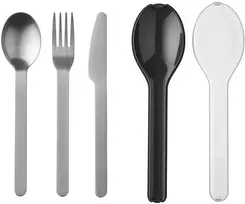 Rosti Mepal Mepal 3 vnt. stalo įrankių rinkinys Ellipse nordic juodas 105760041100