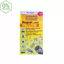 Magnet start yellow (7x14cm) baltasparnių, blakučių, amarų gaudyklės, 12 vnt