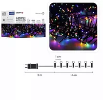LED girlianda 400 LED, 4 m, multikolor