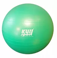 Kubisport Gimnastikos kamuolys pratimams ir treniruotėms 75 cm žalias (KUB_05-S3213K-ZE)