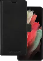 D Bramante dbramante1928 Lynge – Dėklas su klapka telefonui – iš natūralios odos – juodas – Samsung Galaxy S21 Ultra 5G (LYSUGTBL1243)