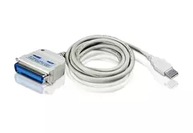 ATEN USB lygiagretusis spausdintuvo kabelis UC1284B baltas USB A tipas C-36