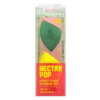 Real Techniques Nectar Pop Dewy Dose Sponge Set Aplikatorius 2 ml Makiažo aplikatorius