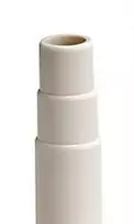Artiplastic Macos Srl K20 kondensato žarnos įvorė - UV atsparus PVC, neapdorotai balta RAL 9001, klijai, Ø 20 - Ø 16-18-20 mm