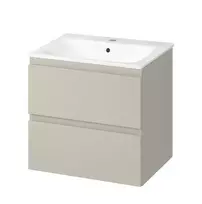 Vonios kambario spintelė su praustuvu Cersanit C468 MODIO IN-60 cashmere