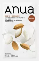 Anua Rice 70 Intensive Moisturizing Milk Mask drėkinamoji veido kaukė, 25 ml