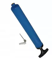 Kubisport kamuolių siurblys su adata, adapteriu ir įvairiais antgaliais, plastikinis, 25 cm (Kub_05-SBJ02K)
